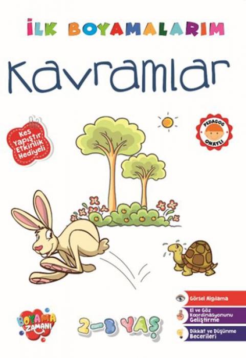 Knjiga Ilk Boyamalarim - Kavramlar 
