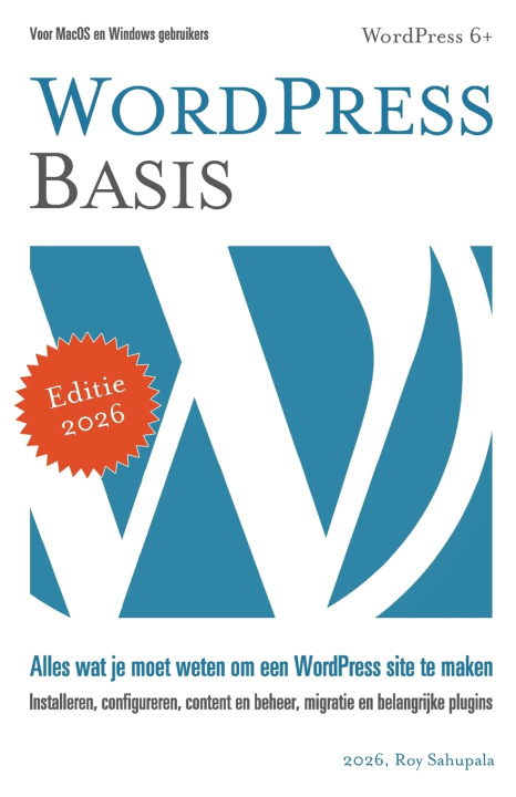 Knjiga WordPress Basis Roy Sahupala
