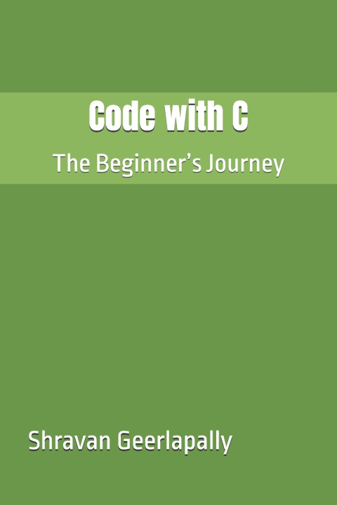 Knjiga Code with C Shravan Chandra Geerlapally