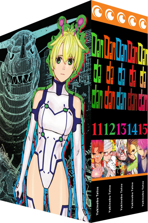Libro Dandadan - Band 11-15 im Sammelschuber Yukinobu Tatsu