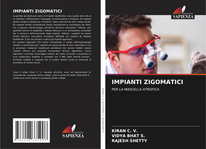 Knjiga IMPIANTI ZIGOMATICI KIRAN C. V.