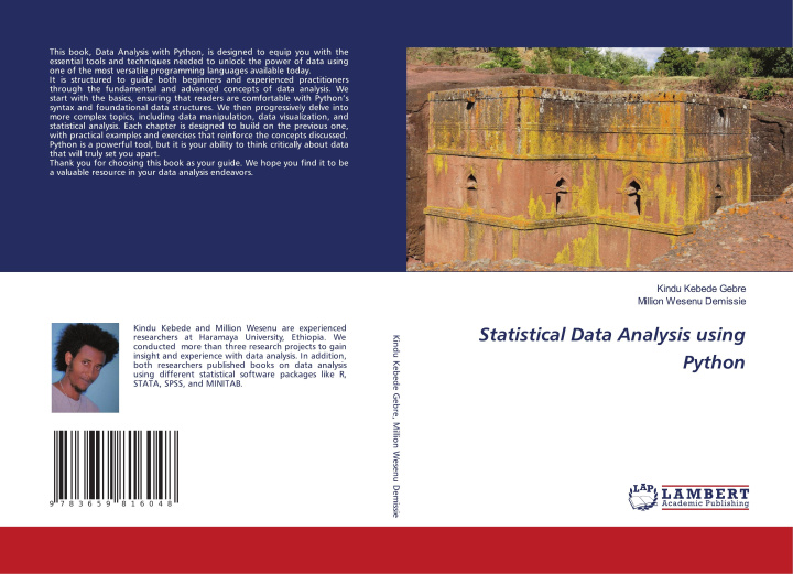 Knjiga Statistical Data Analysis using Python Kindu Kebede Gebre