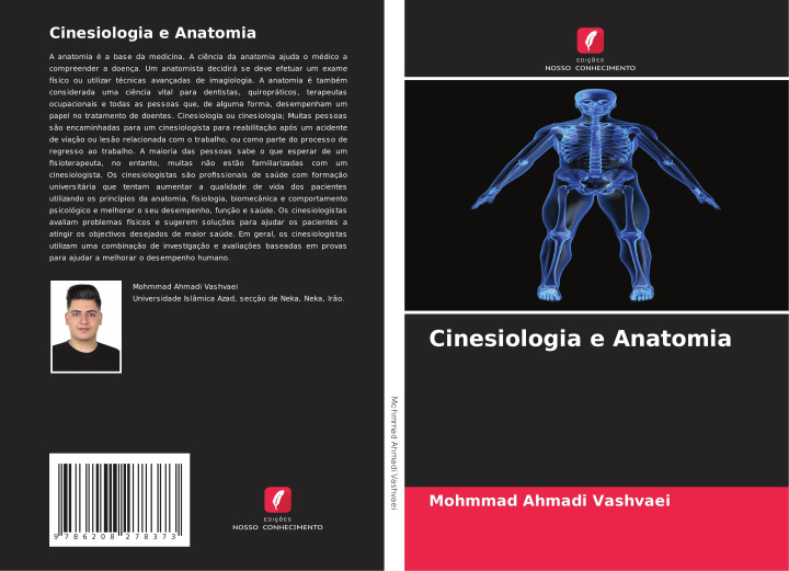 Książka Cinesiologia e Anatomia Mohmmad Ahmadi Vashvaei