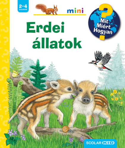 Knjiga Erdei állatok Patricia Mennen