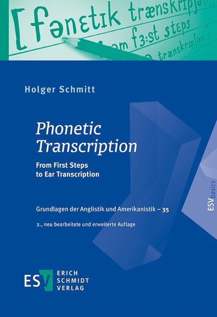 Knjiga Phonetic Transcription Holger Schmitt