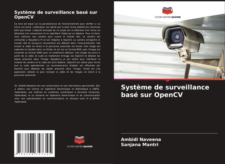 Book Système de surveillance basé sur OpenCV AMBIDI NAVEENA