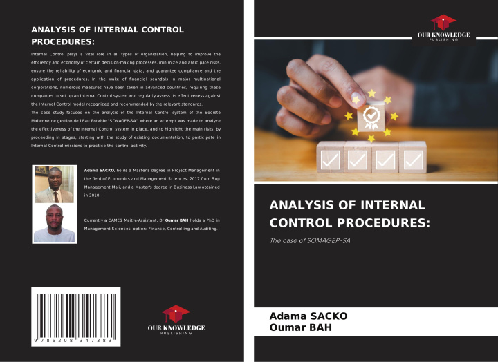 Boek ANALYSIS OF INTERNAL CONTROL PROCEDURES: Adama SACKO