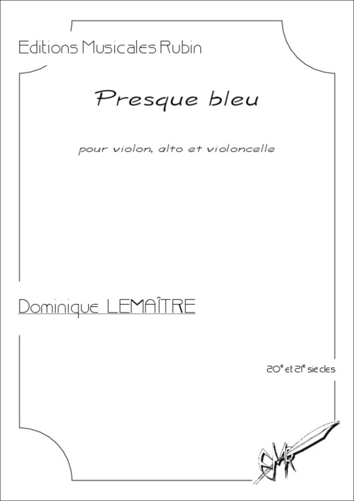 Book Presque bleu 