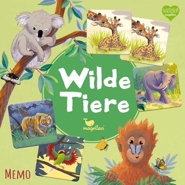 Hra/Hračka Wilde Tiere - Memo Christine Faust