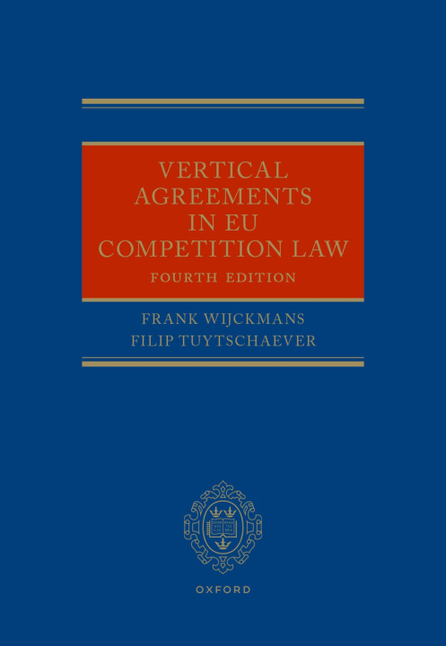 Book Vertical Agreements in EU Competition Law 4E Wijckmans