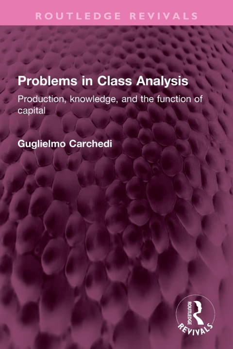 Buch Problems in Class Analysis Guglielmo Carchedi