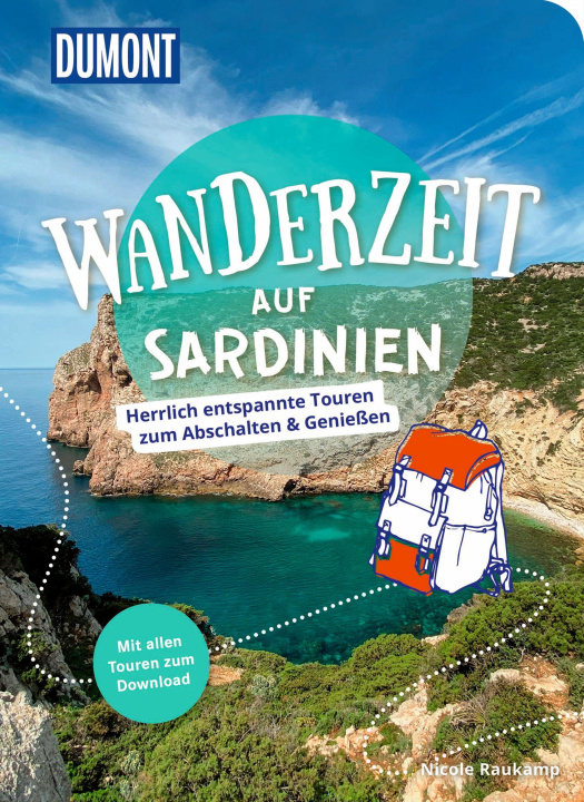 Knjiga DuMont Wanderzeit auf Sardinien Nicole Raukamp