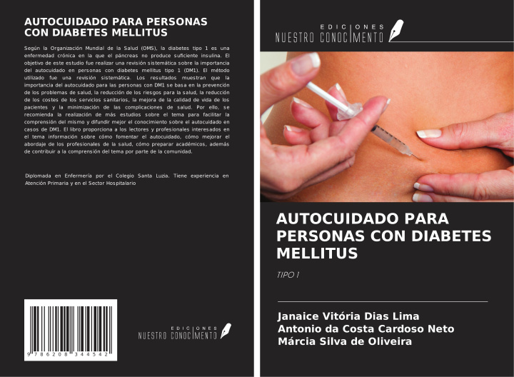 Kniha AUTOCUIDADO PARA PERSONAS CON DIABETES MELLITUS Antonio Da Costa Cardoso Neto