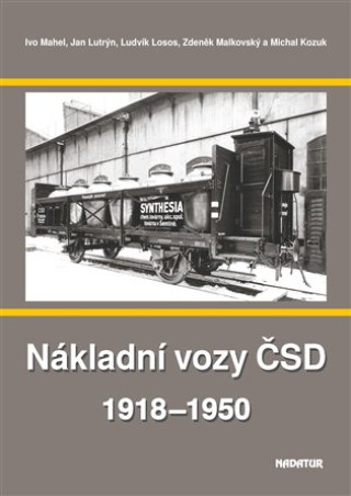 Książka Nákladní vozy ČSD 1918-1950 Michal Kozuk