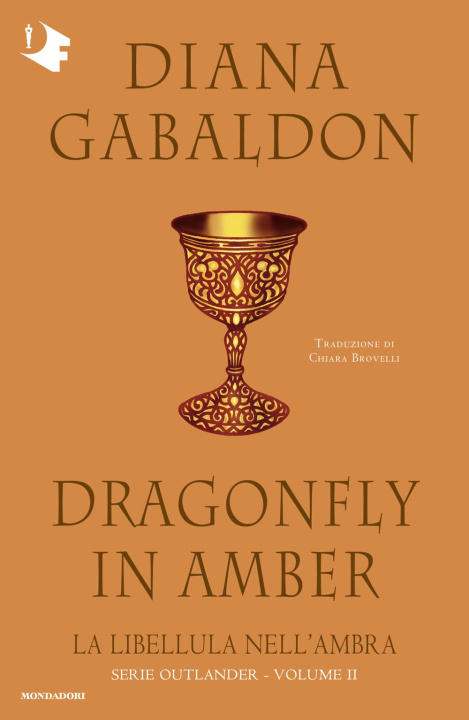 Knjiga libellula nell'ambra. Outlander Diana Gabaldon