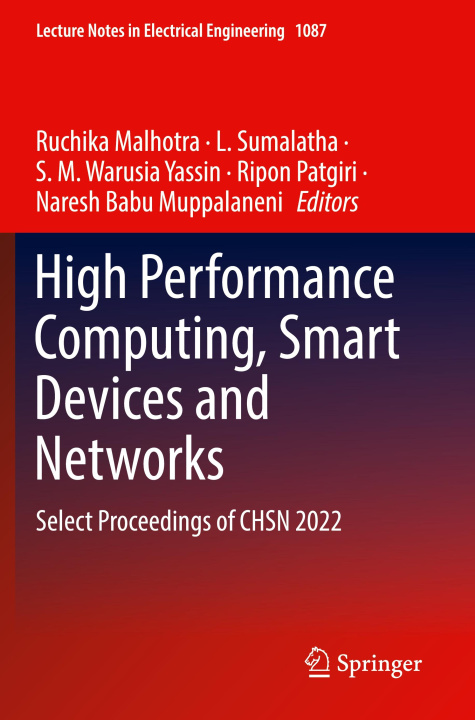 Book High Performance Computing, Smart Devices and Networks L. Sumalatha
