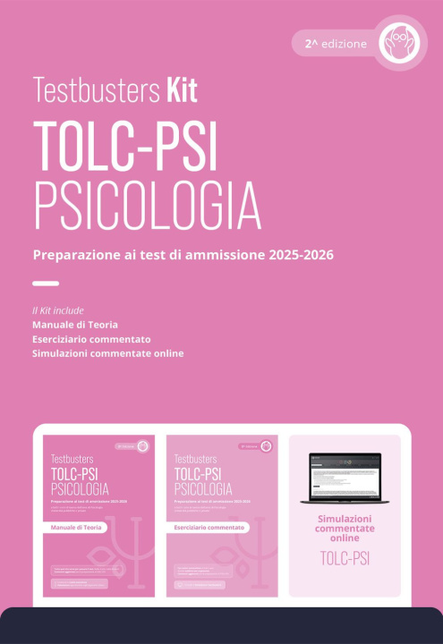 Buch Testbusters. TOLC-PSI. Kit 2025 