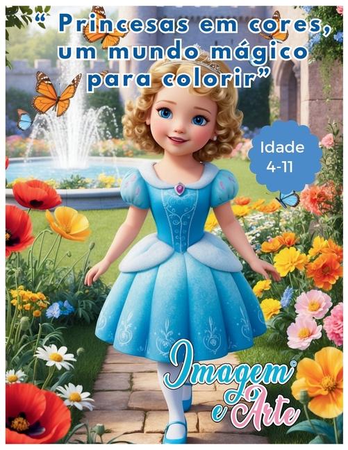 Knjiga "Princesas em cores imagem e Arte