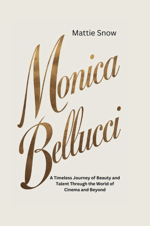 Libro Monica Bellucci MATTIE SNOW