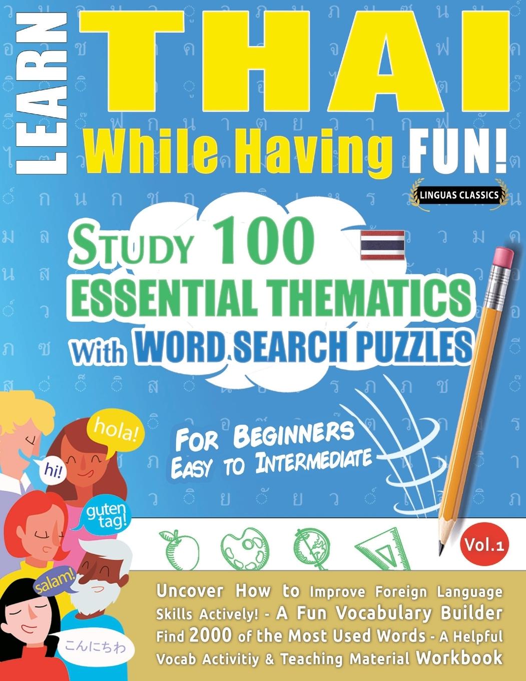 Könyv LEARN THAI WHILE HAVING FUN! - FOR BEGINNERS LINGUAS CLASSICS