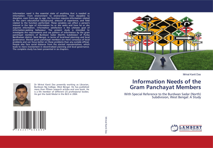 Knjiga Information Needs of the Gram Panchayat Members Mrinal Kanti Das
