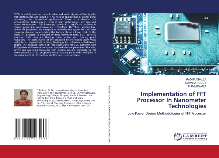 Knjiga Implementation of FFT Processor In Nanometer Technologies PADMA CHALLA