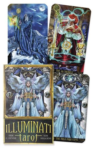 Materiale tipărite ILLUMINATI TAROT HUGGENS KIM
