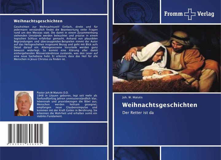 Kniha Weihnachtsgeschichten Joh. W. Matutis