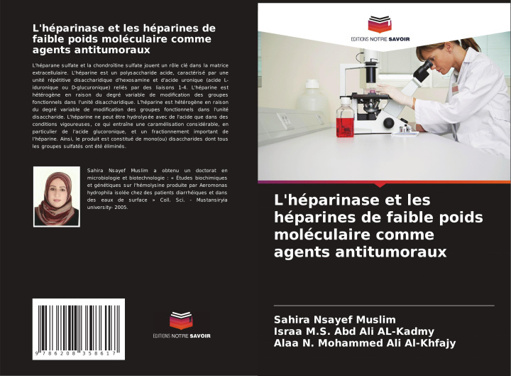 Boek L'héparinase et les héparines de faible poids moléculaire comme agents antitumoraux Sahira Nsayef Muslim