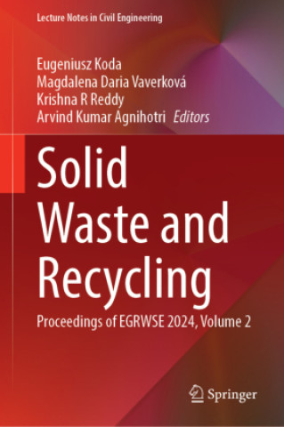 Kniha Solid Waste and Recycling Eugeniusz Koda