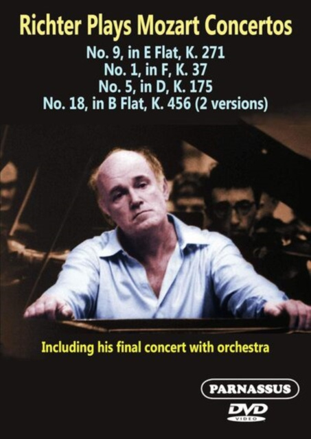 Video Richter plays Mozart Concertos 