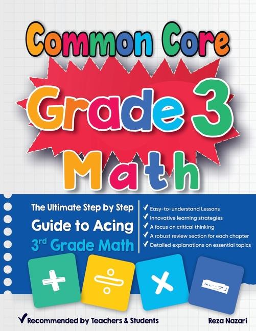 Knjiga Common Core Grade 3 Math Reza Nazari