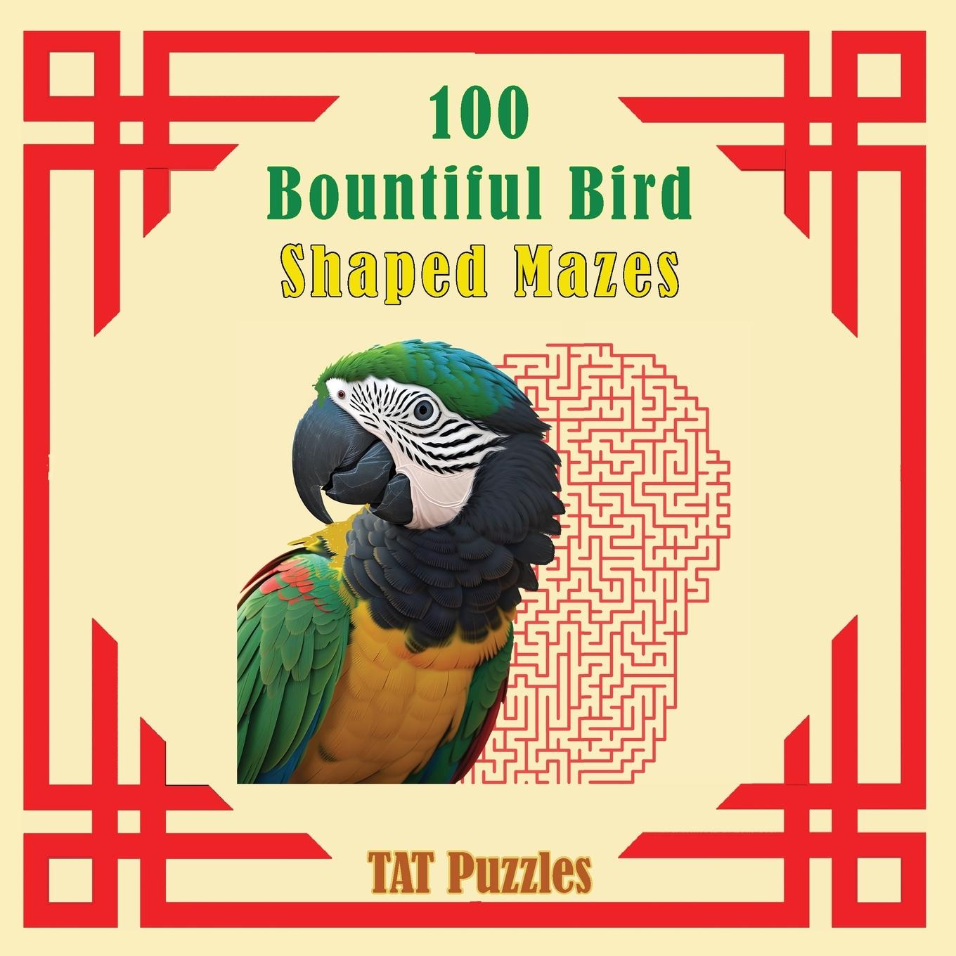 Buch Bountiful Bird Shaped Mazes Tat Puzzles
