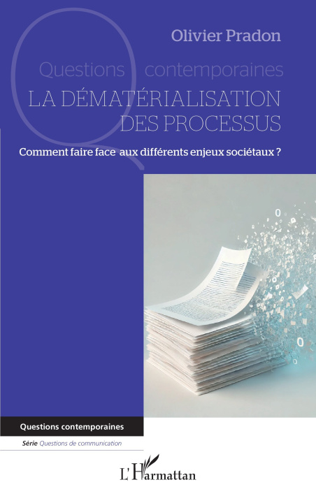 Книга La dématérialisation des processus Pradon