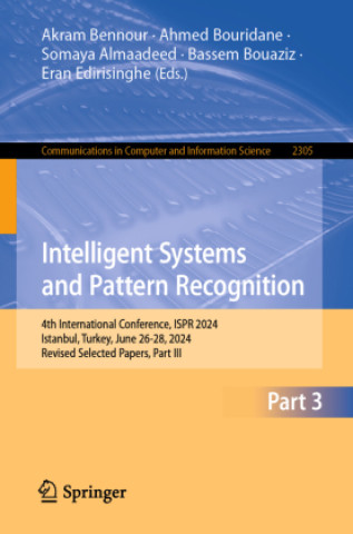 Book Intelligent Systems and Pattern Recognition Akram Bennour