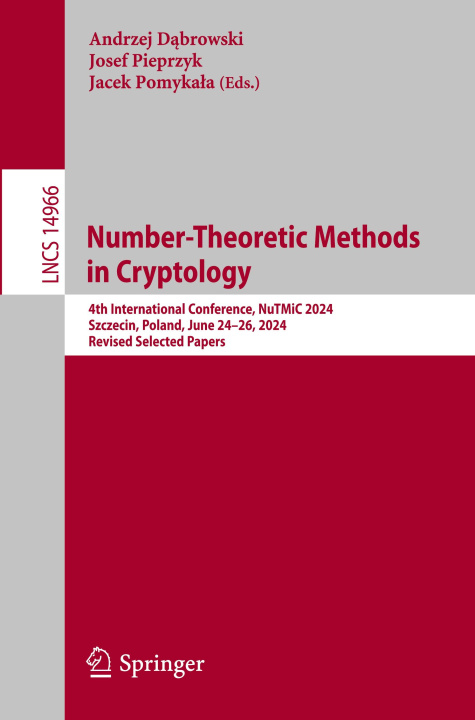 Βιβλίο Number-Theoretic Methods in Cryptology Andrzej Dabrowski
