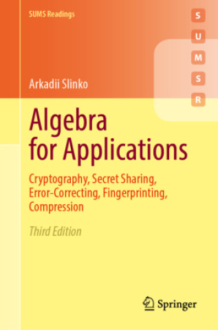 Knjiga Algebra for Applications Arkadii Slinko