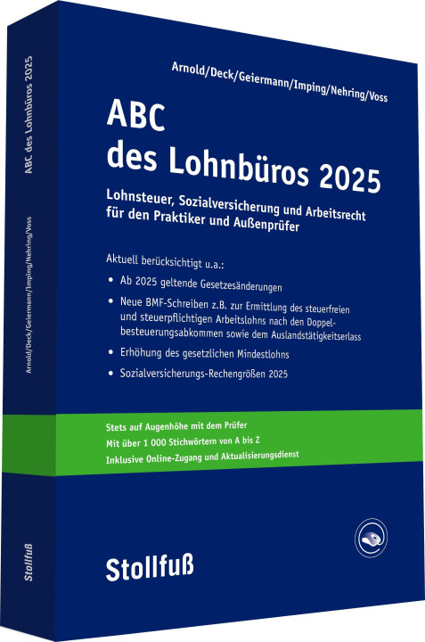 Boek ABC des Lohnbüros 2025 Holm Geiermann