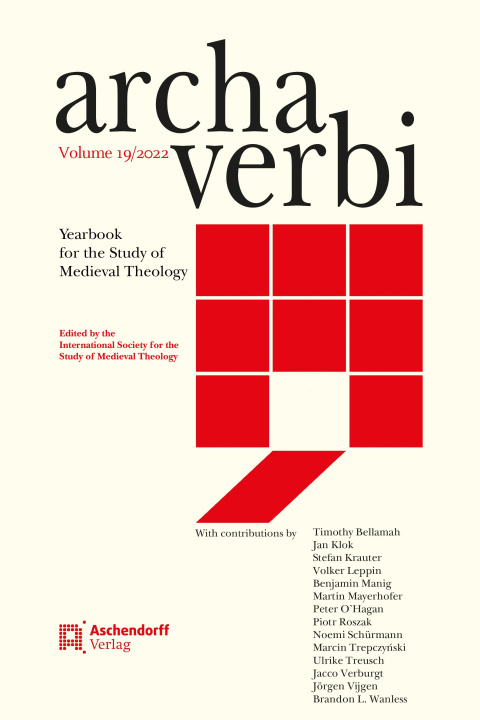 Knjiga Archa Verbi, Volume 19/2022 