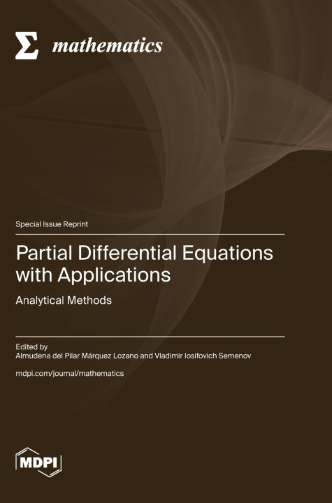 Knjiga Partial Differential Equations with Applications Almudena del Pilar Marquez Lozano