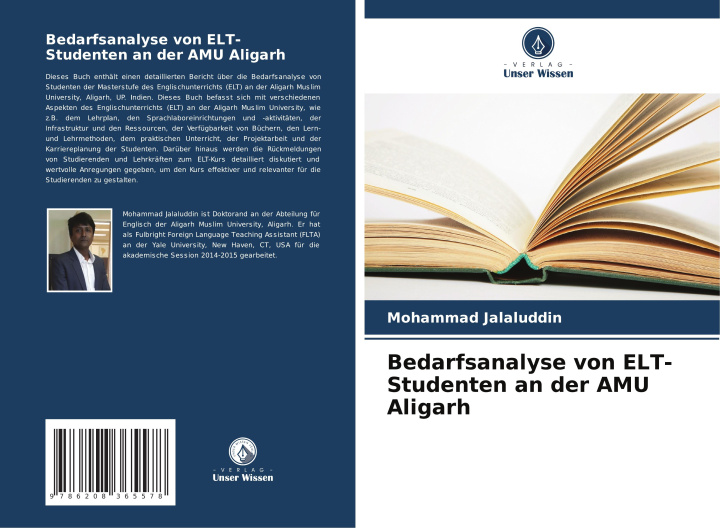 Knjiga Bedarfsanalyse von ELT-Studenten an der AMU Aligarh Mohammad Jalaluddin