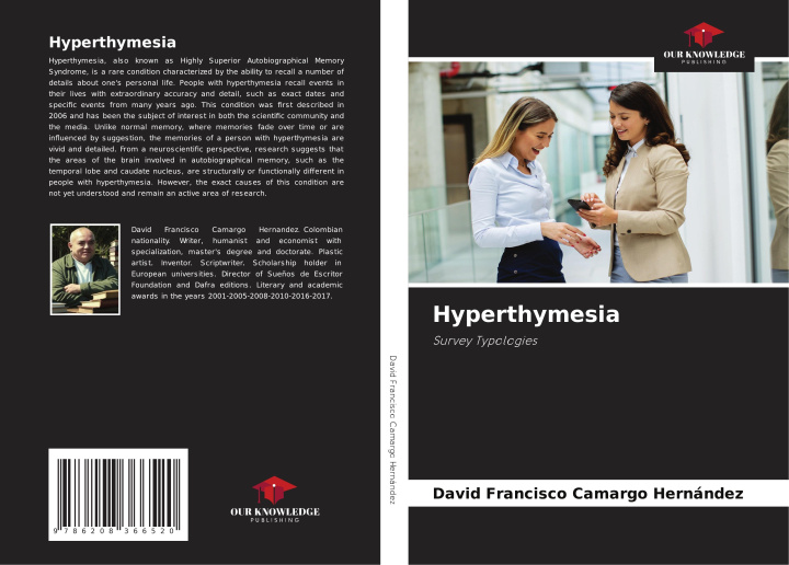 Knjiga Hyperthymesia David Francisco Camargo Hernández