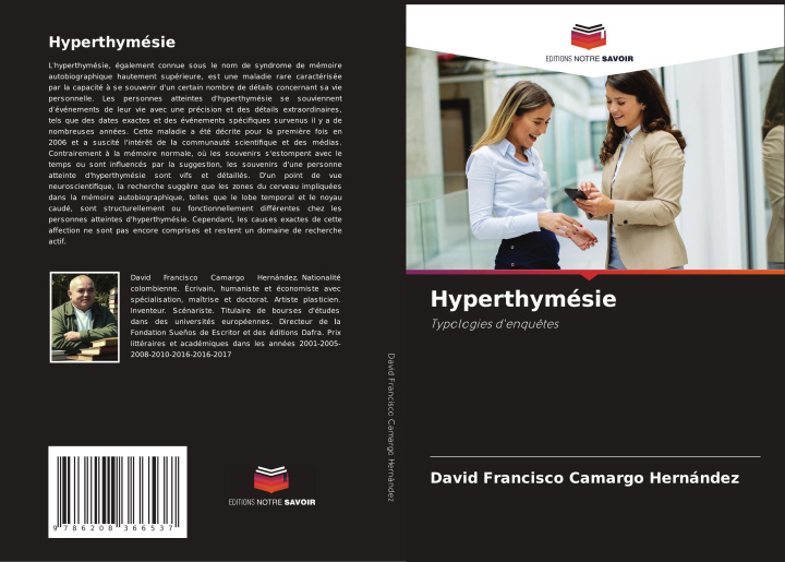 Knjiga Hyperthymésie David Francisco Camargo Hernández