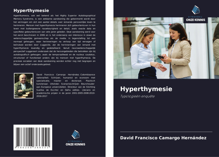 Knjiga Hyperthymesie David Francisco Camargo Hernández