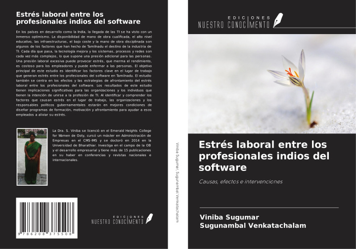 Carte Estrés laboral entre los profesionales indios del software Sugunambal Venkatachalam