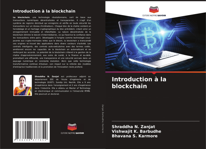 Knjiga Introduction ? la blockchain Vishwajit K. Barbudhe