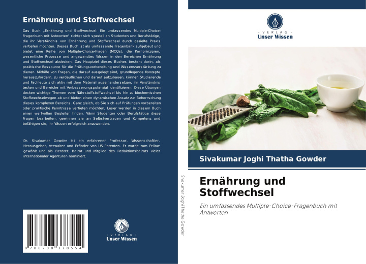 Carte Ernährung und Stoffwechsel Sivakumar Joghi Thatha Gowder