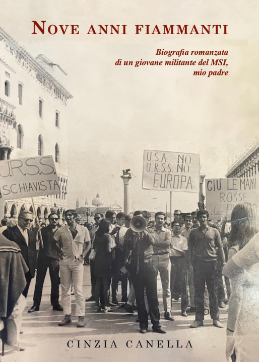 Libro Nove anni fiammanti Cinzia Canella