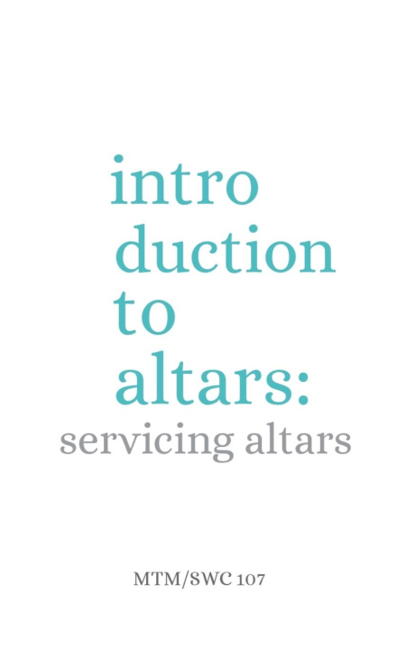 Knjiga Servicing Altars Modise Tlharesagae