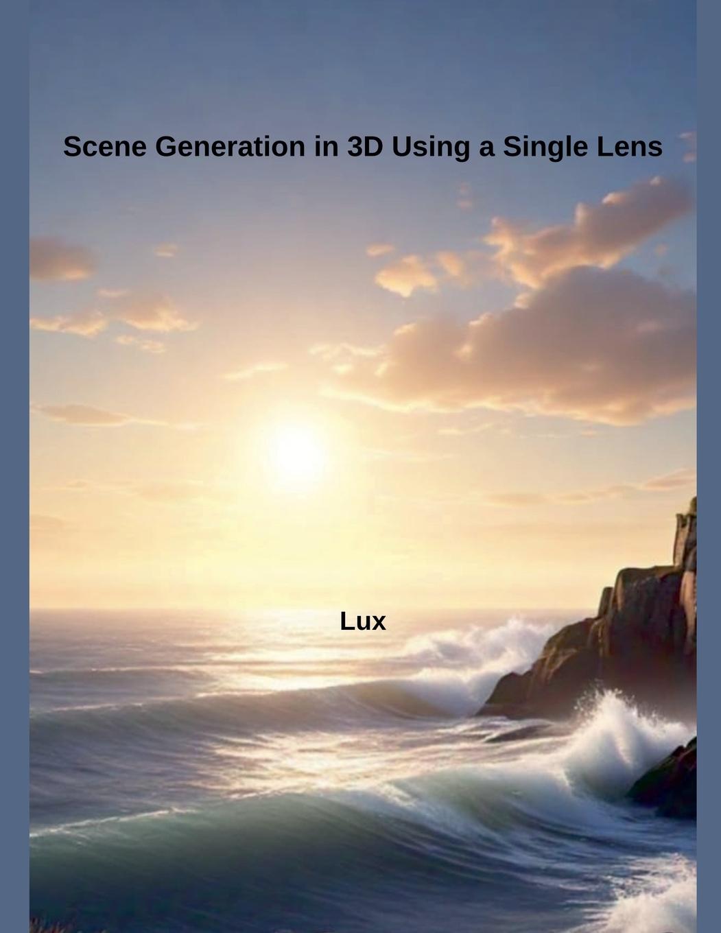 Buch Scene Generation in 3D Using a Single Lens Lux